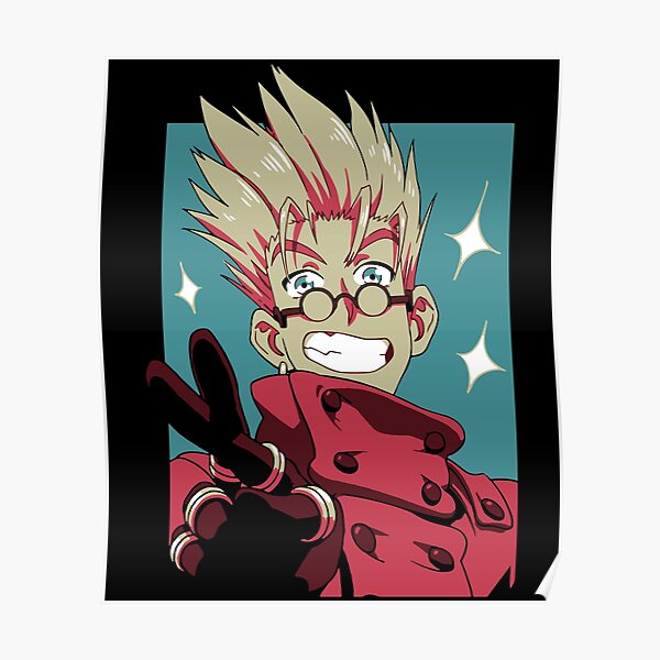 Trigun Retro Vintage Poster RB0712 product Offical trigun Merch
