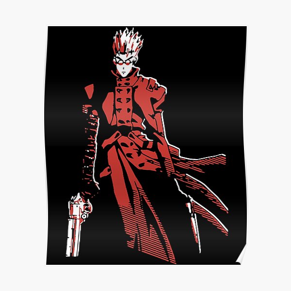 Trigun Retro Vintage Poster RB0712 product Offical trigun Merch