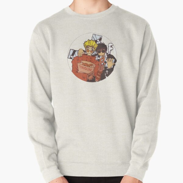 Trigun and Nightow Pullover Sweatshirt RB0712 product Offical trigun Merch
