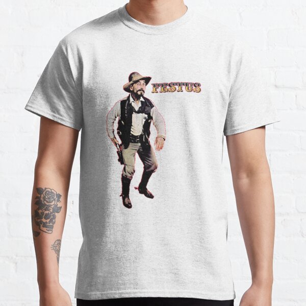 Festus Gunsmoke Tri-blend Anime Cowboy Trigun Movies With Famous Actors Classic T-Shirt RB0712 product Offical trigun Merch