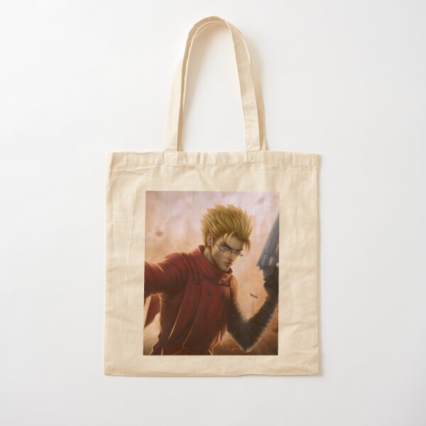 trigun stampede Cotton Tote Bag RB0712 product Offical trigun Merch