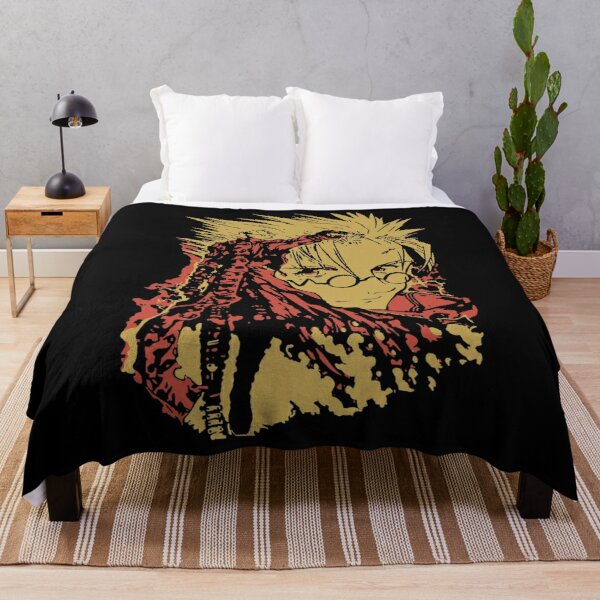 Trigun Retro Vintage Throw Blanket RB0712 product Offical trigun Merch