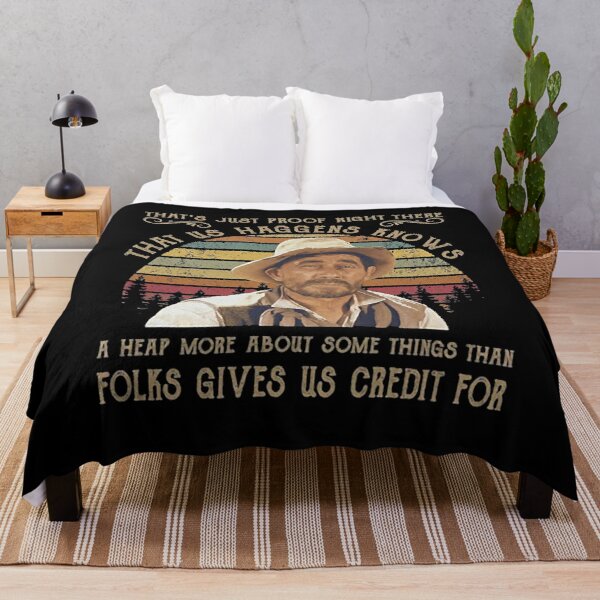 Men Gunsmoke Anime Cowboy Trigun Movies With Famous Actors just proof right there that us haggens knows Throw Blanket RB0712 product Offical trigun Merch