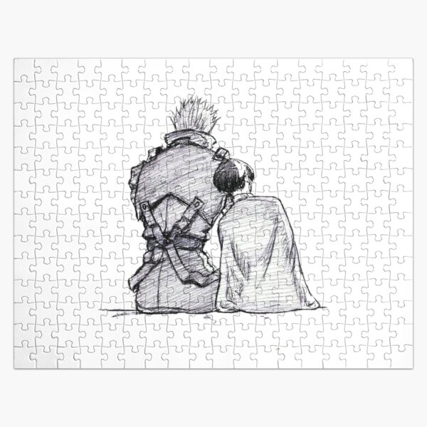 trigun anime season 3 Jigsaw Puzzle RB0712 product Offical trigun Merch